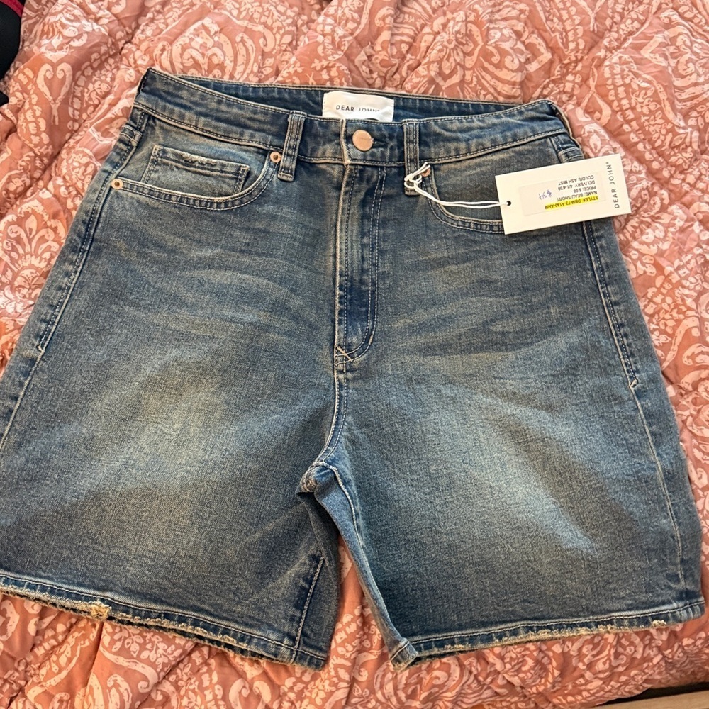 Dear John Classic Blue Denim Shorts